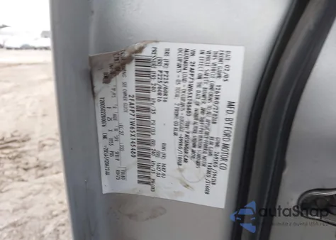 2005 Ford Crown Victoria Police из США, поврежденный, VIN 2FAFP71W65X145480